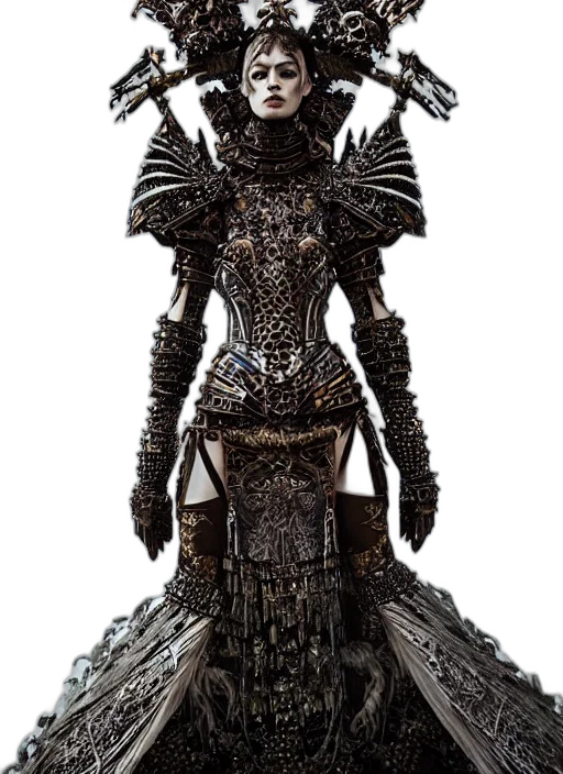 dress, robot, staff, crown transparent PNG cut-out