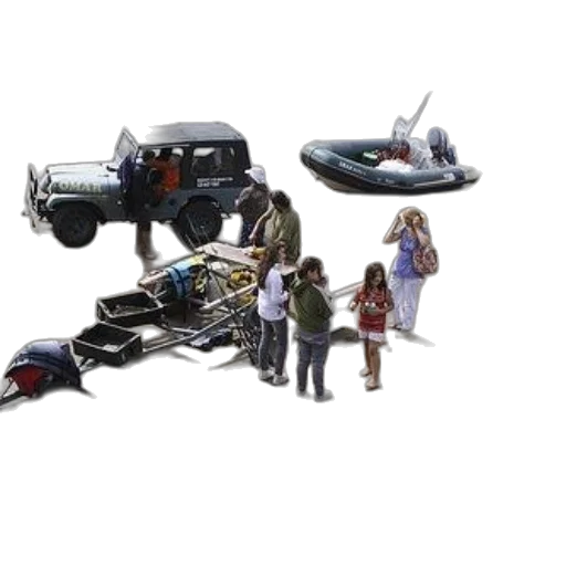 car, robot, weapon, concept art, 3d render, photorealistic, outer space, city street transparent PNG cut-out