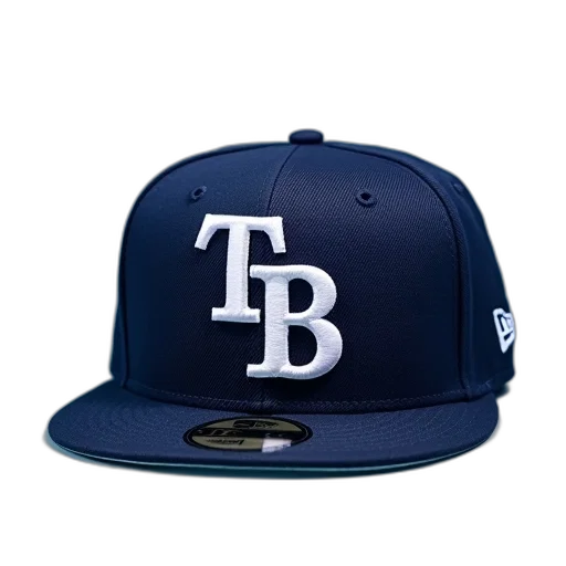 hat, tampa, bay, rays, new, era, alternate, core transparent PNG cut-out