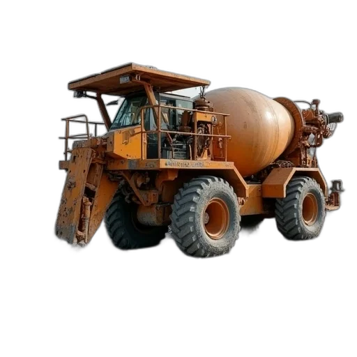car, robot, weapon, 3d render transparent PNG cut-out