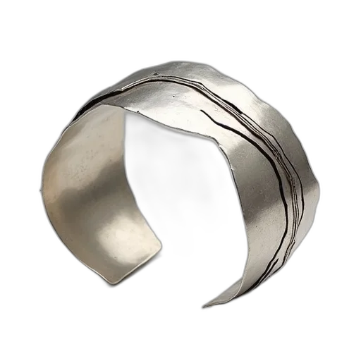 jewelry, crown, sterling, silver, cuff, bracelet, jean, snell transparent PNG cut-out
