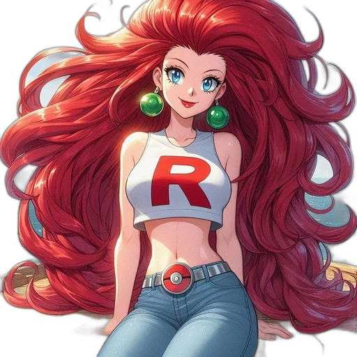 hair, dress, jewelry, anime transparent PNG cut-out