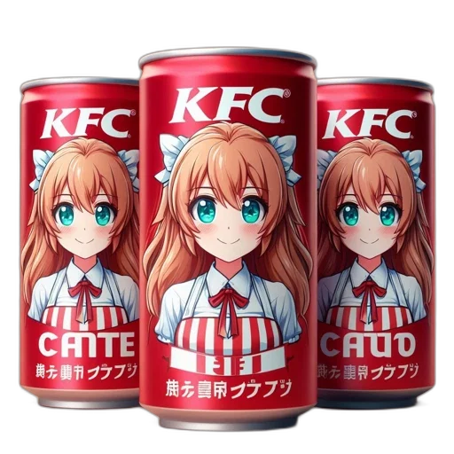 food, bottle, animal, creature, anime, vaporwave, 3d render, pixel art transparent PNG cut-out