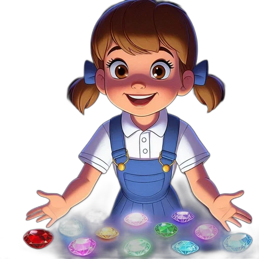 jewelry, staff, concept art, 3d render, pixel art, fantasy art, girl, wearing transparent PNG cut-out