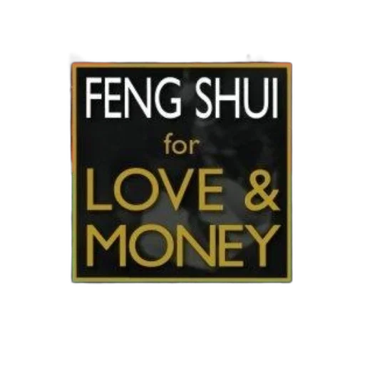 feng, shui, love, money, book, cover, featuring, black transparent PNG cut-out