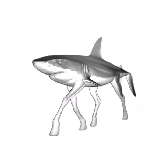 creature, animal, umbrella, weapon, 3d render, concept art, pixel art, fantasy art transparent PNG cut-out