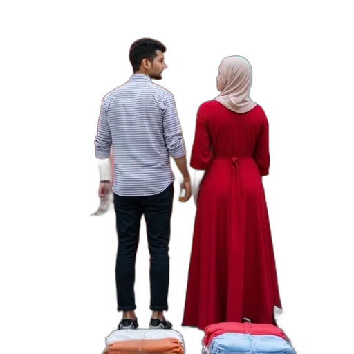 dress, furniture, 3d render, concept art, photorealistic, city street, beach, outer space transparent PNG cut-out