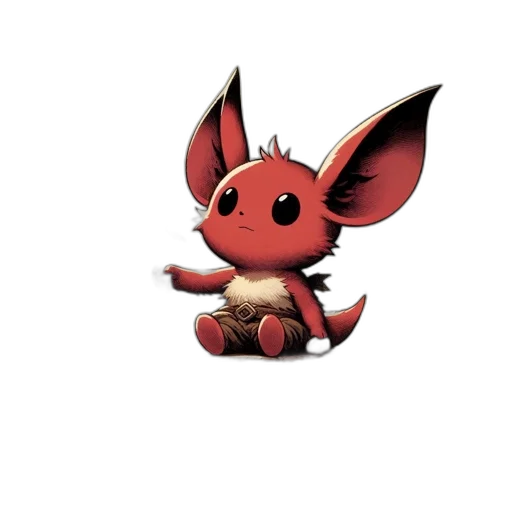 animal, dragon, staff, creature, concept art, 3d render, pixel art, fantasy art transparent PNG cut-out
