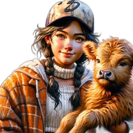 animal, face, creature, jewelry, oil painting, photorealistic, fantasy art, concept art transparent PNG cut-out