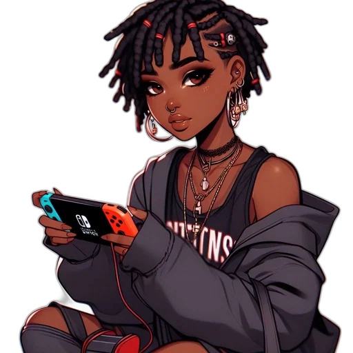 jacket, weapon, creature, face, pixel art, concept art, cartoon, cyberpunk transparent PNG cut-out