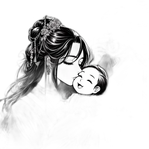mask, face, photorealistic, pencil sketch, concept art, fantasy art, snow, rain transparent PNG cut-out