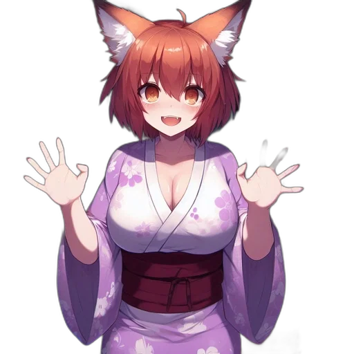staff, dress, creature, animal, anime, pixel art, concept art, fantasy art transparent PNG cut-out