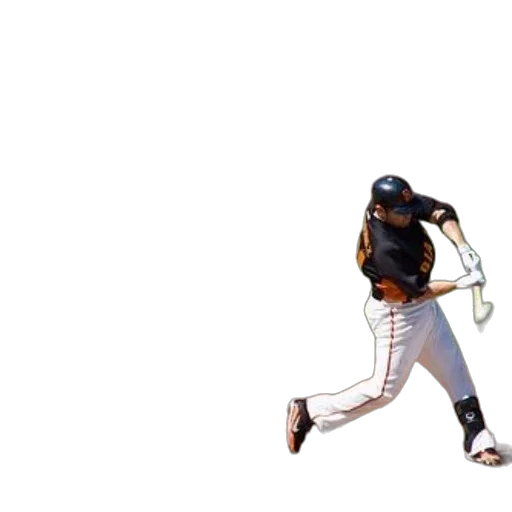 weapon, concept art, 3d render, baseball, player, swings, ball, while transparent PNG cut-out