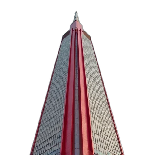 building, staff, umbrella, sword, 3d render, concept art, photorealistic, red transparent PNG cut-out