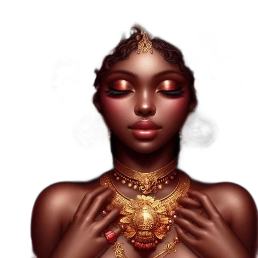 jewelry, crown, face, mask, fantasy art, concept art, photorealistic, comic book art transparent PNG cut-out