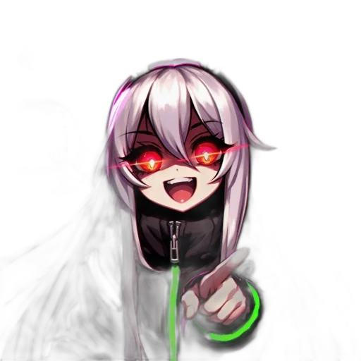 jacket, mask, face, staff, pixel art, anime, concept art, cartoon transparent PNG cut-out