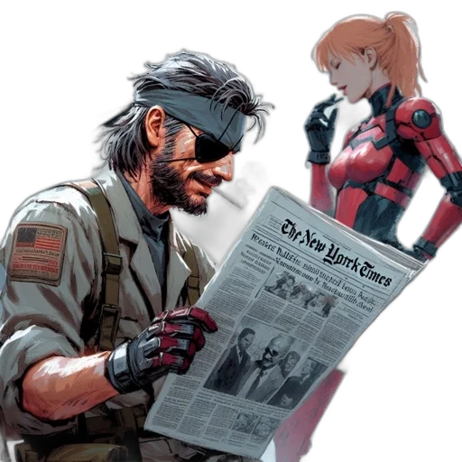 weapon, comic book art, concept art, cyberpunk, red, urban, setting, man transparent PNG cut-out