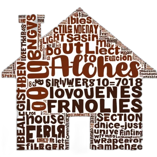 furniture, building, word, cloud transparent PNG cut-out