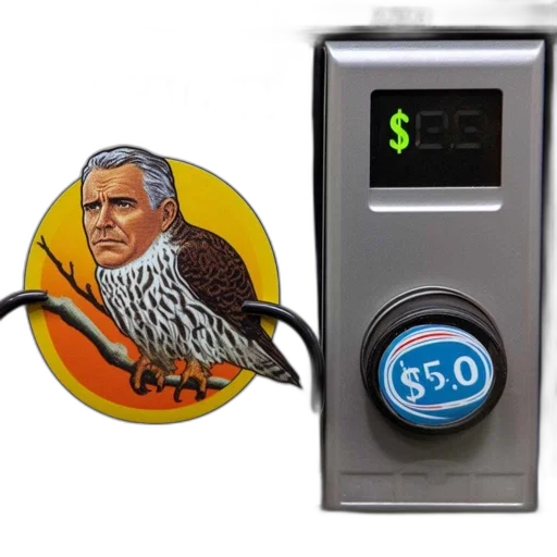 image, shows, close-up, view, vending, machine, priced, card transparent PNG cut-out