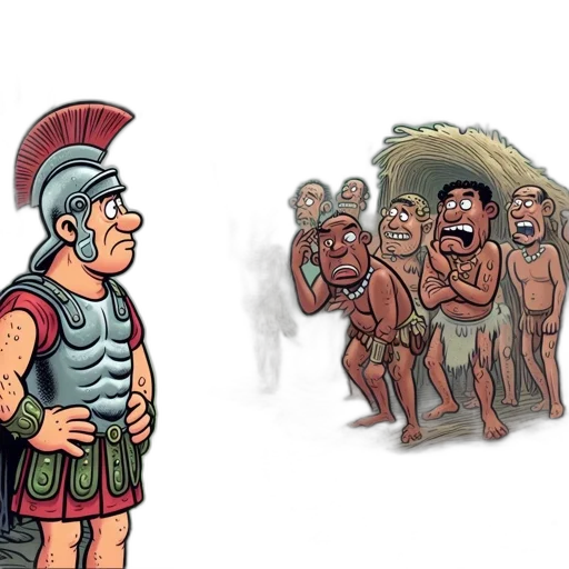 concept art, fire, tropical, forest, roman, soldier, stands, calmly transparent PNG cut-out