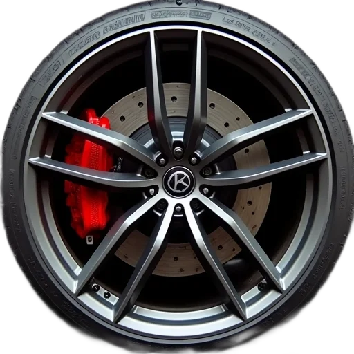 car, shoes, 3d render, photorealistic transparent PNG cut-out