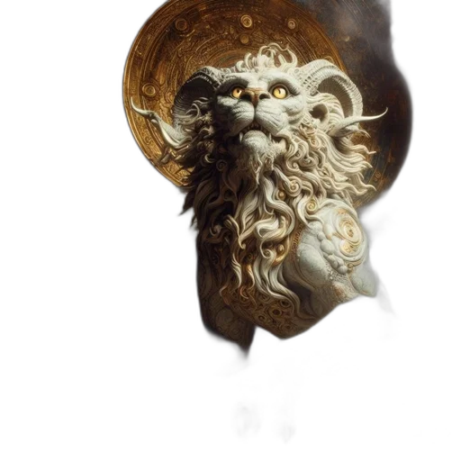 mask, crown, hair, face, fantasy art, photorealistic, concept art, oil painting transparent PNG cut-out