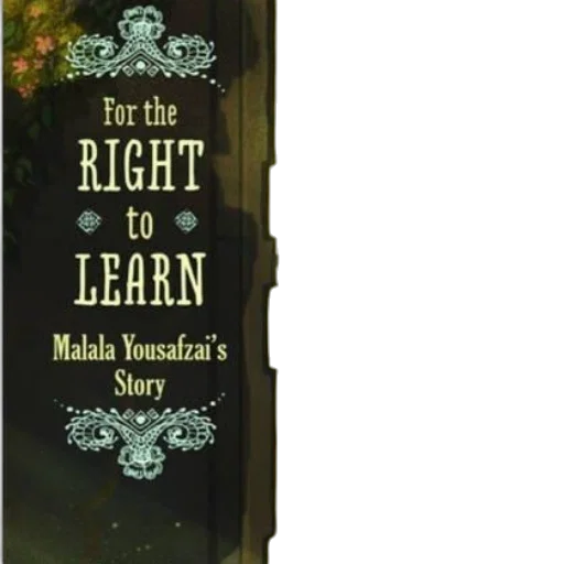 book, cover, titled, right, learn, malala, yousafzai, story transparent PNG cut-out