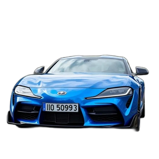 car, weapon, photorealistic, 3d render, concept art, blue, sports, unique transparent PNG cut-out