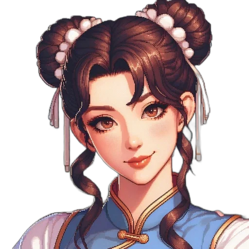 staff, face, fantasy art, oil painting transparent PNG cut-out