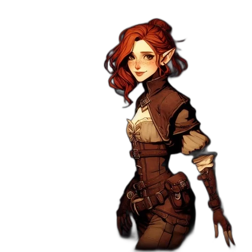 staff, weapon, jacket, concept art, fantasy art, pixel art, comic book art, earth tones transparent PNG cut-out