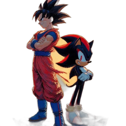 concept art, pixel art, comic book art, 3d render, dark, two, animated, characters transparent PNG cut-out