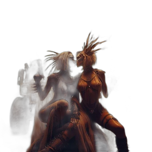 mask, creature, dragon, weapon, concept art, fantasy art, comic book art, 3d render transparent PNG cut-out