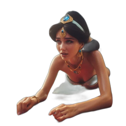 jewelry, crown, hat, staff, concept art, 3d render, oil painting, photorealistic transparent PNG cut-out