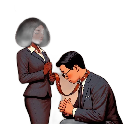 face, hair, mask, staff, photorealistic, cartoon, concept art, comic book art transparent PNG cut-out