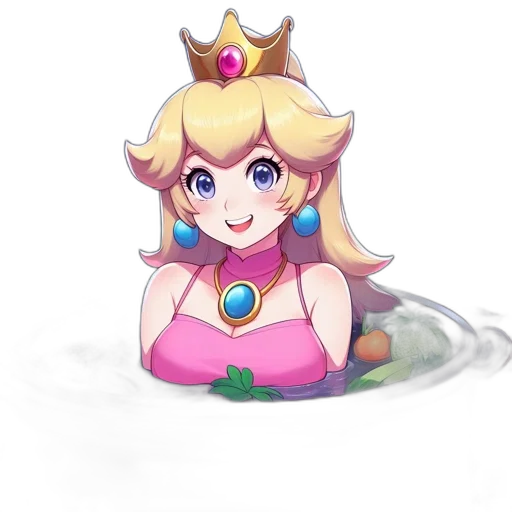 crown, dress, jewelry, staff, pixel art, concept art, watercolor, fantasy art transparent PNG cut-out