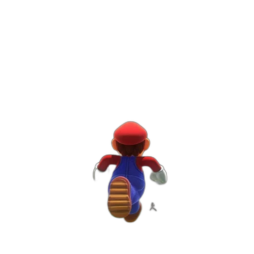 hat, shoes, creature, animal, 3d render, pixel art, concept art, vaporwave transparent PNG cut-out