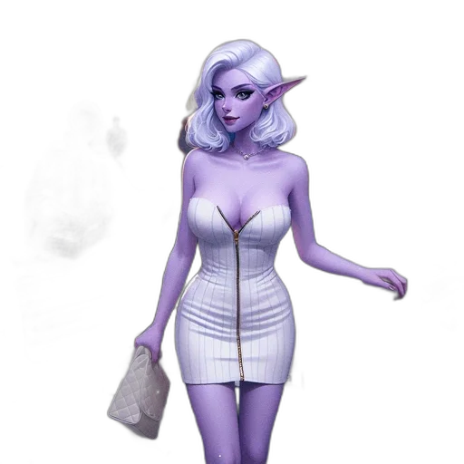dress, fantasy art, concept art, 3d render, pixel art, pastel, monochrome, blue transparent PNG cut-out