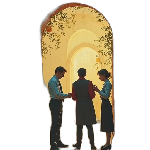 umbrella, jacket, furniture, staff transparent PNG cut-out