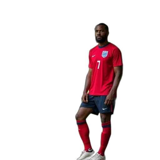 concept art, 3d render, england, football transparent PNG cut-out
