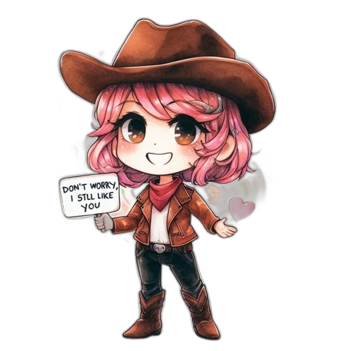 hat, weapon, anime, cartoon, pixel art, concept art, animated, character transparent PNG cut-out