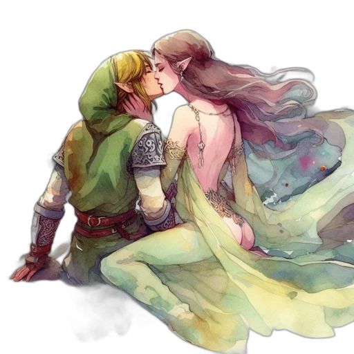 watercolor, fantasy art, concept art, pixel art, fire, fog, underwater, forest transparent PNG cut-out