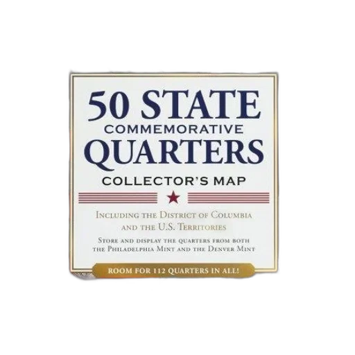 map, collecting, state, commemorative, quarters, featuring, american, flag transparent PNG cut-out