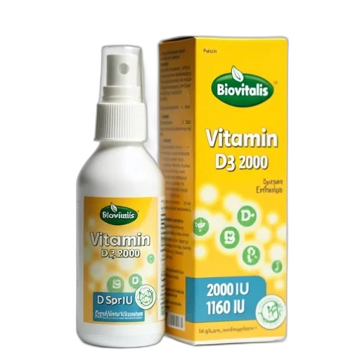 white, bottle, biovitalis, vitamin, 2000, spray, displayed, next transparent PNG cut-out