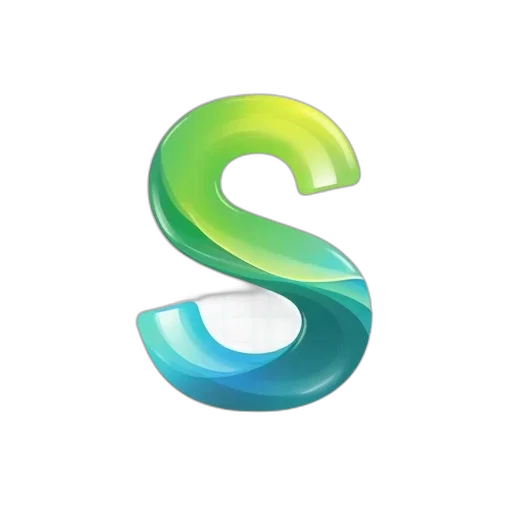 staff, 3d render, second, image, shows, same, stylized, letter transparent PNG cut-out