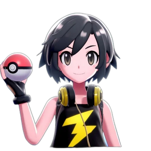 staff, weapon, hair, animal, pixel art, concept art, anime, cartoon transparent PNG cut-out