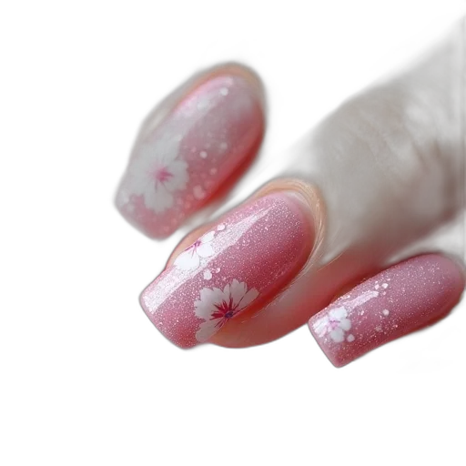 photorealistic, 3d render, pink, white transparent PNG cut-out