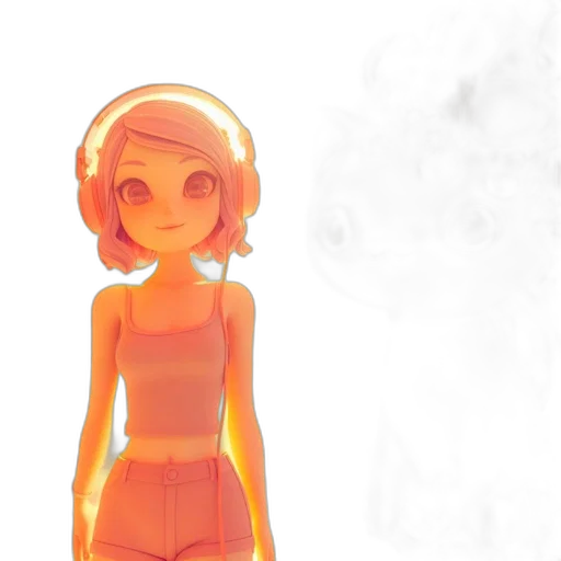 dress, robot, mask, staff, concept art, pixel art, 3d render, anime transparent PNG cut-out