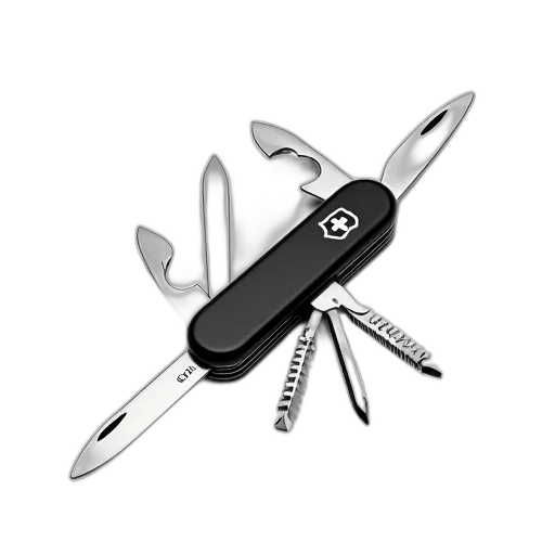 weapon, staff, sword, hair, 3d render, photorealistic, sleek, black transparent PNG cut-out