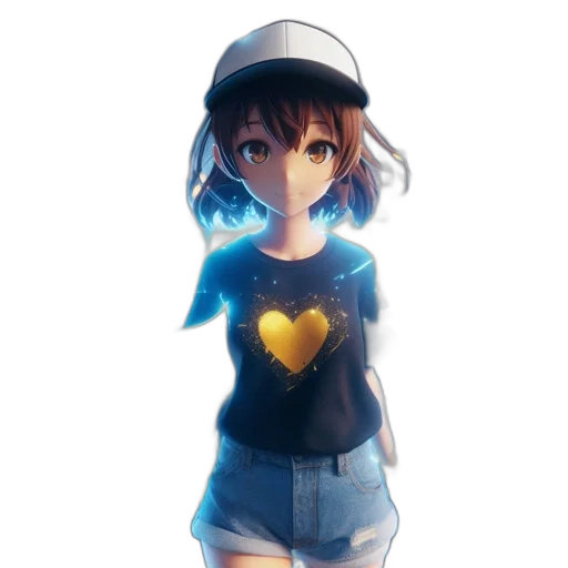 dress, robot, hat, staff, pixel art, 3d render, anime, concept art transparent PNG cut-out