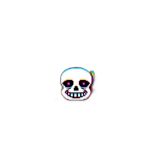 mask, face, creature, jewelry, pixel art, vaporwave, 3d render, concept art transparent PNG cut-out